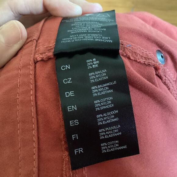 KÜHL Women Splash Shorts 7” Size 14 Orange Rust Stretch Gorpcore Hiking Outdoors - Picture 14 of 16